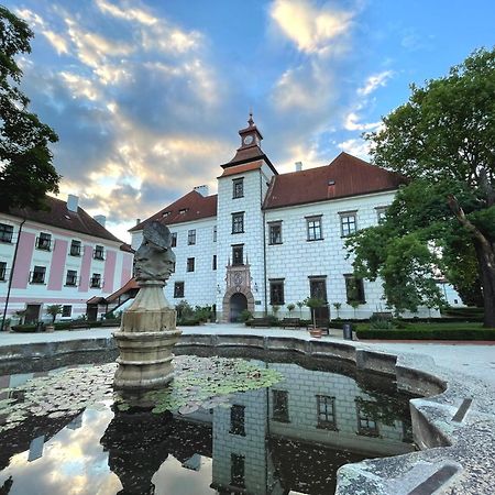 Appartamento Historický dům u lázní Třeboň Esterno foto